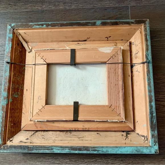 Vintage Beach Landscape Canvas Oil Painting Sine By K. Huoring  14/16 Inches - Picture 7 of 14